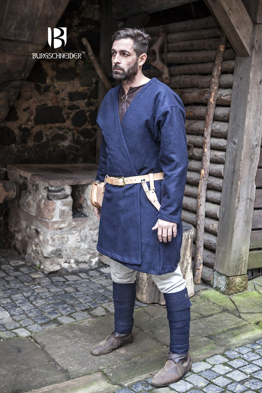 Veste croisée à rabat Loki - Bleu