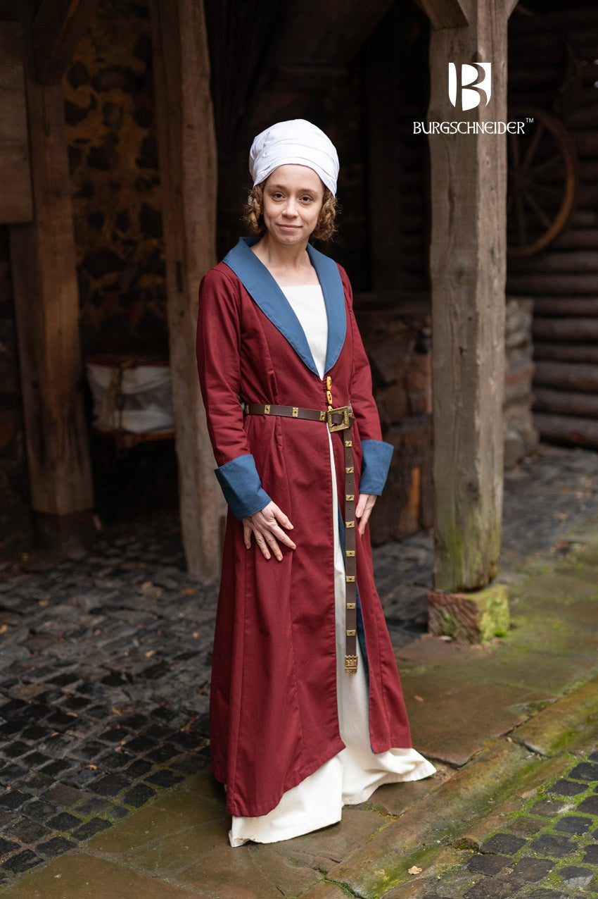 Over Dress Loretta Bordeaux/Woad Blue