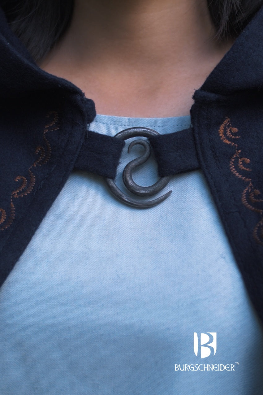 Broche Spiral Brooch Lukka Gun Metal