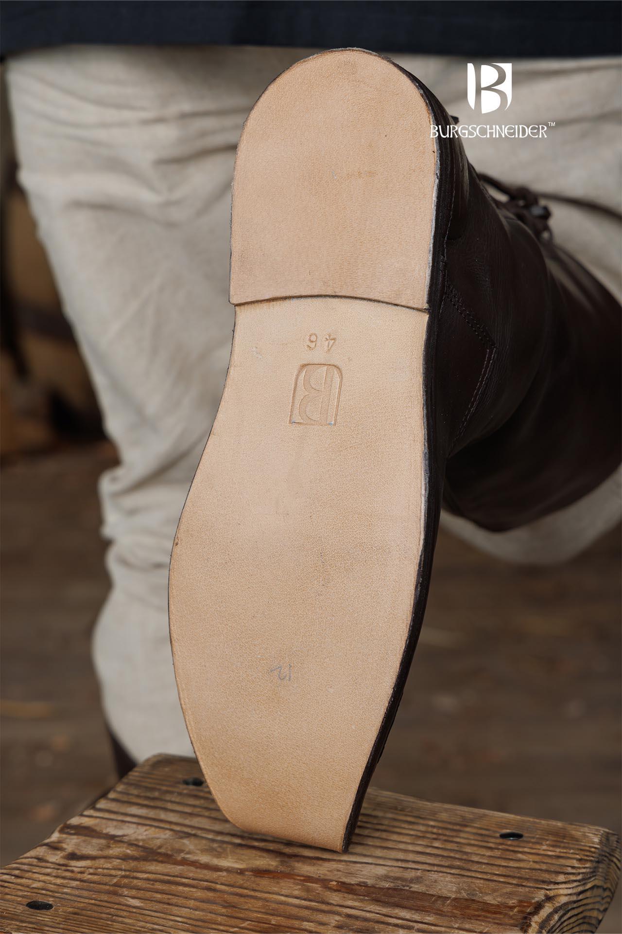 Medieval Boots Emmerich Dark Brown