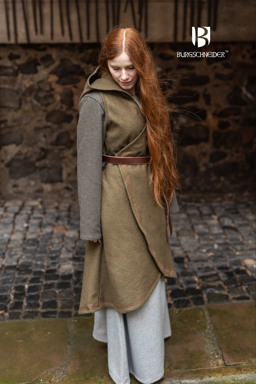Wrap Dress Myrana Autumn Green Wrap Dress Myrana Autumn Green