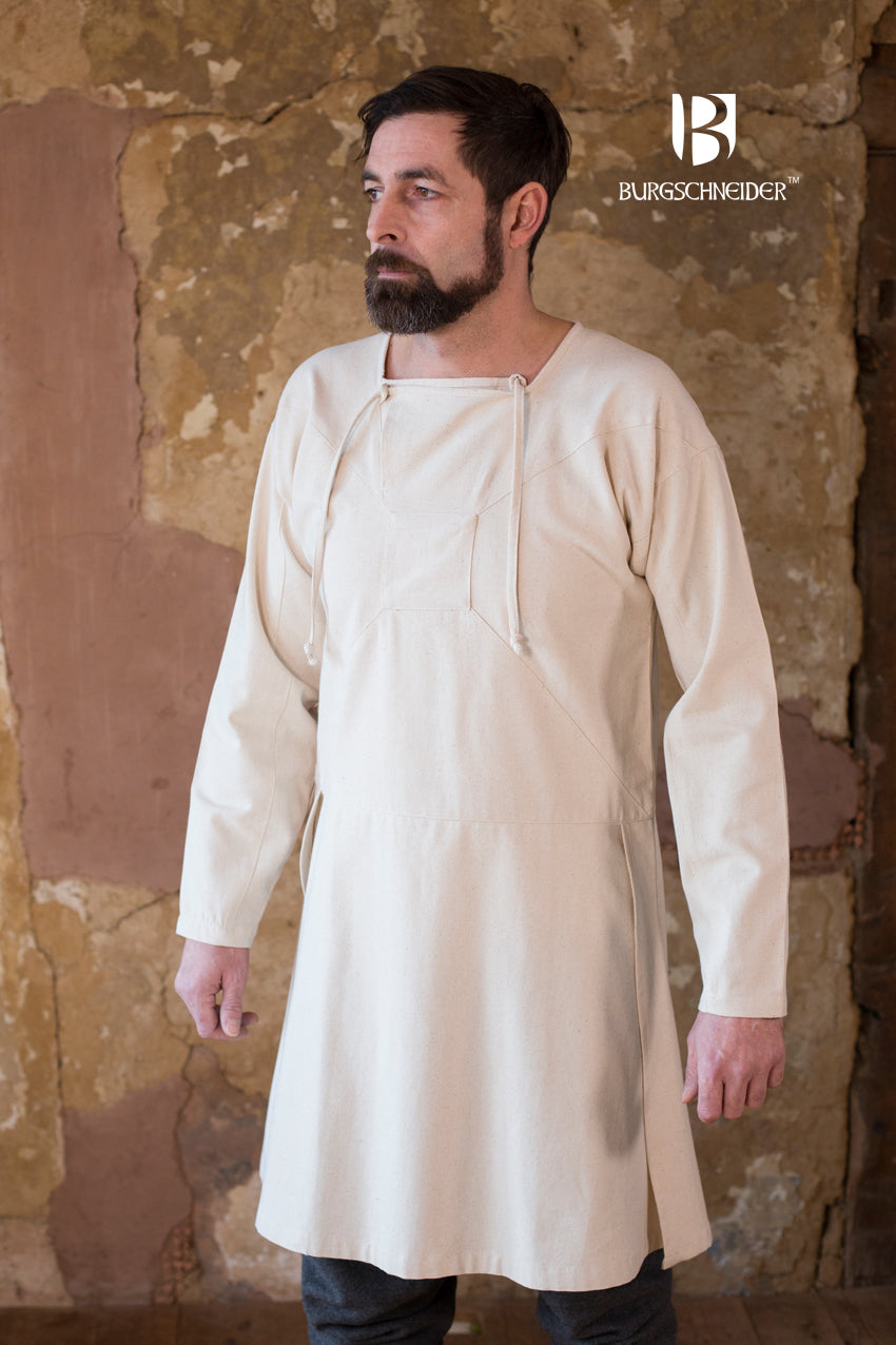 Chemise longue viborg Olaf - Blanc Nature