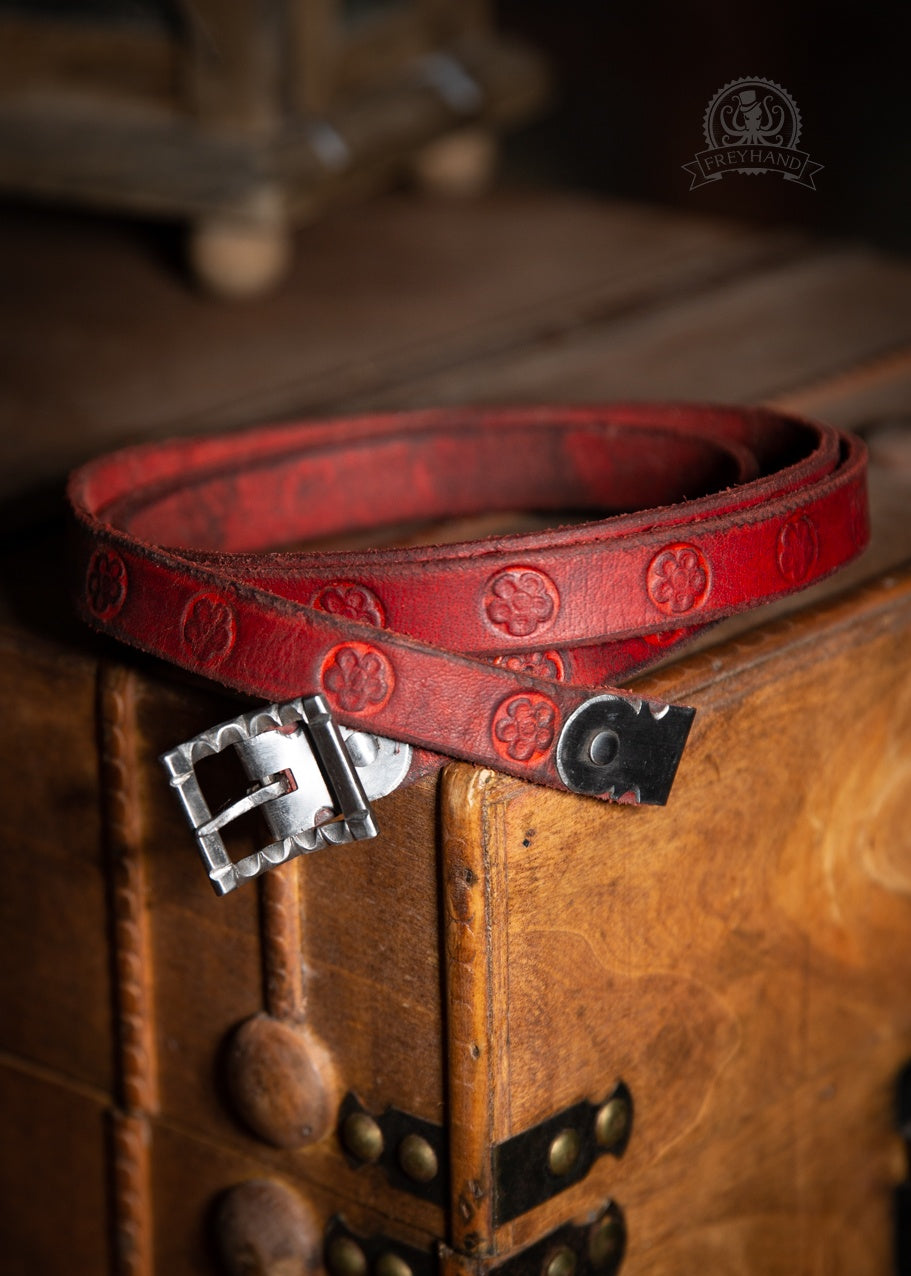 Decorated Belt Oswald Red