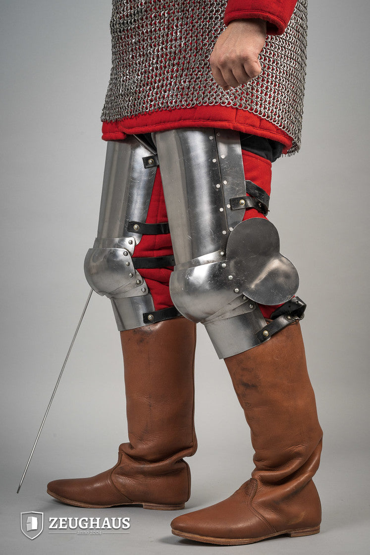 Leg Armour 14th Cent. 1,6mm Polished