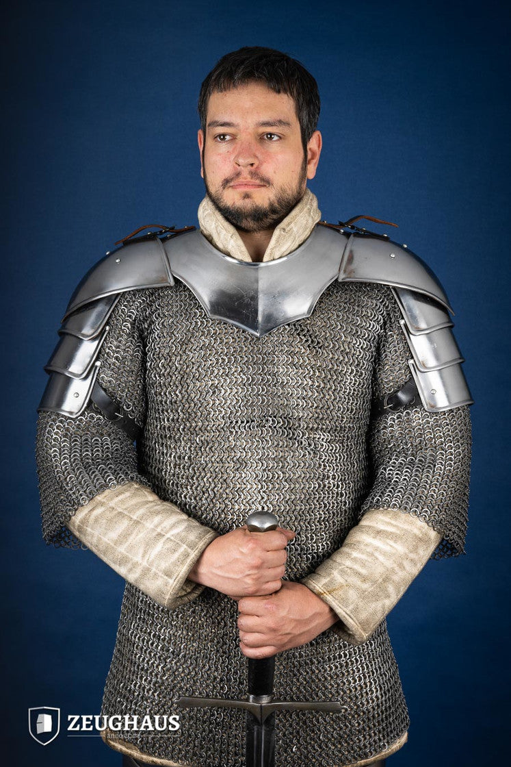 Pauldrons Brave Polished