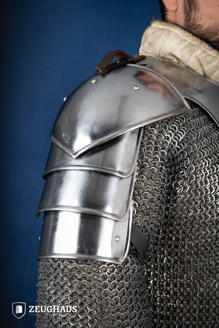 Pauldrons Brave Polished