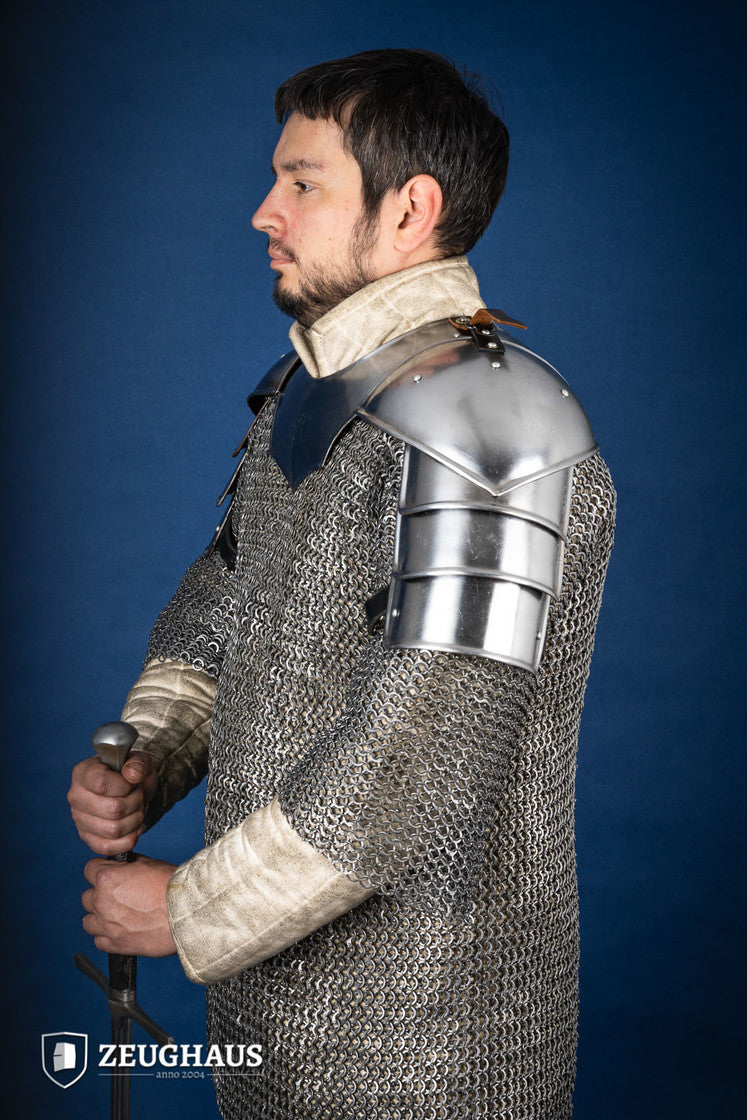 Pauldrons Brave Polished
