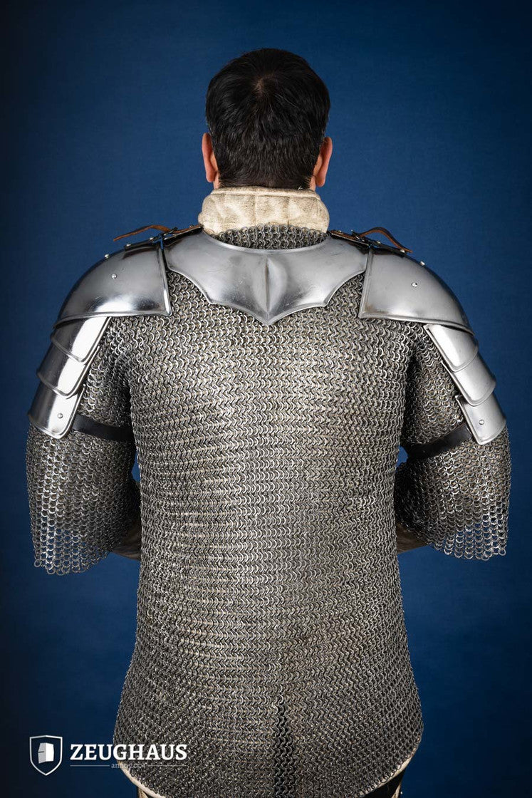 Pauldrons Brave Polished