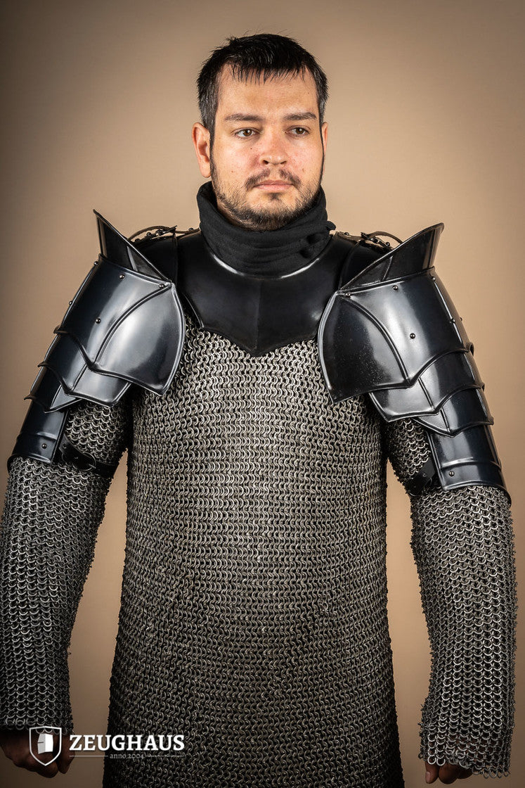 Pauldrons with Bladebreakers Champion Burnished