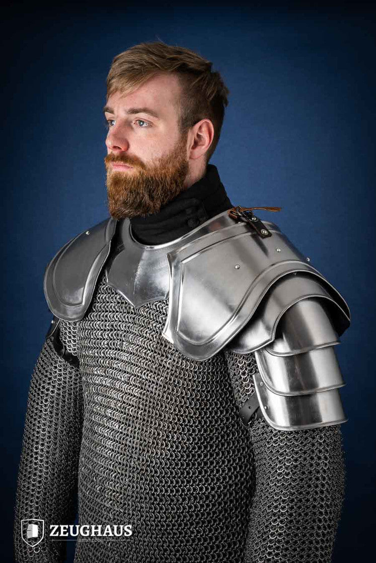 Real Pauldrons Pauldrons Warrior Polished