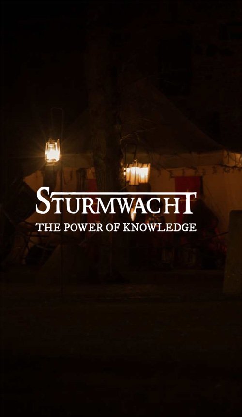 Sturmwacht 2026 - Player with own tent