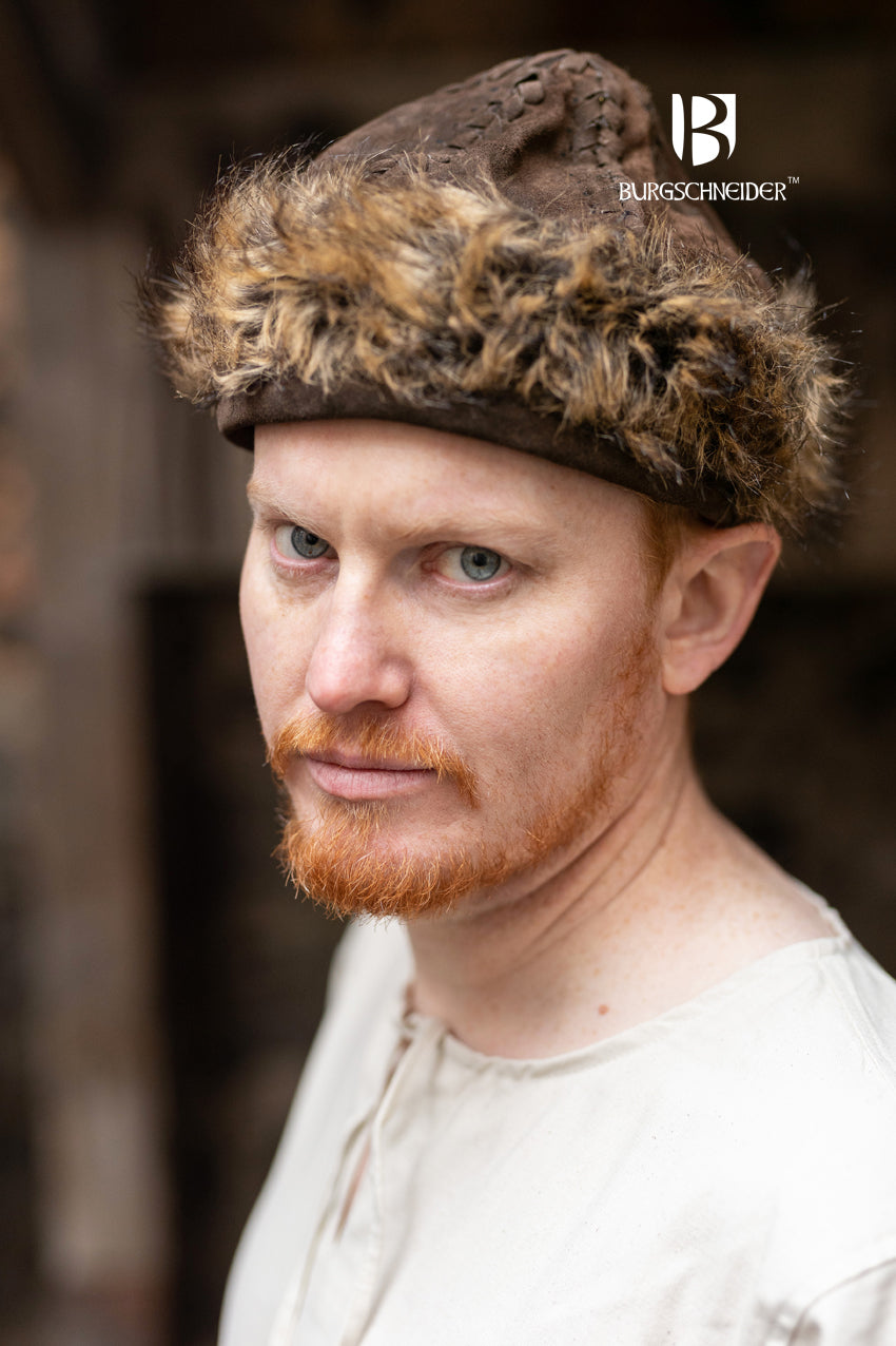 Viking Hat Ubbe Brown