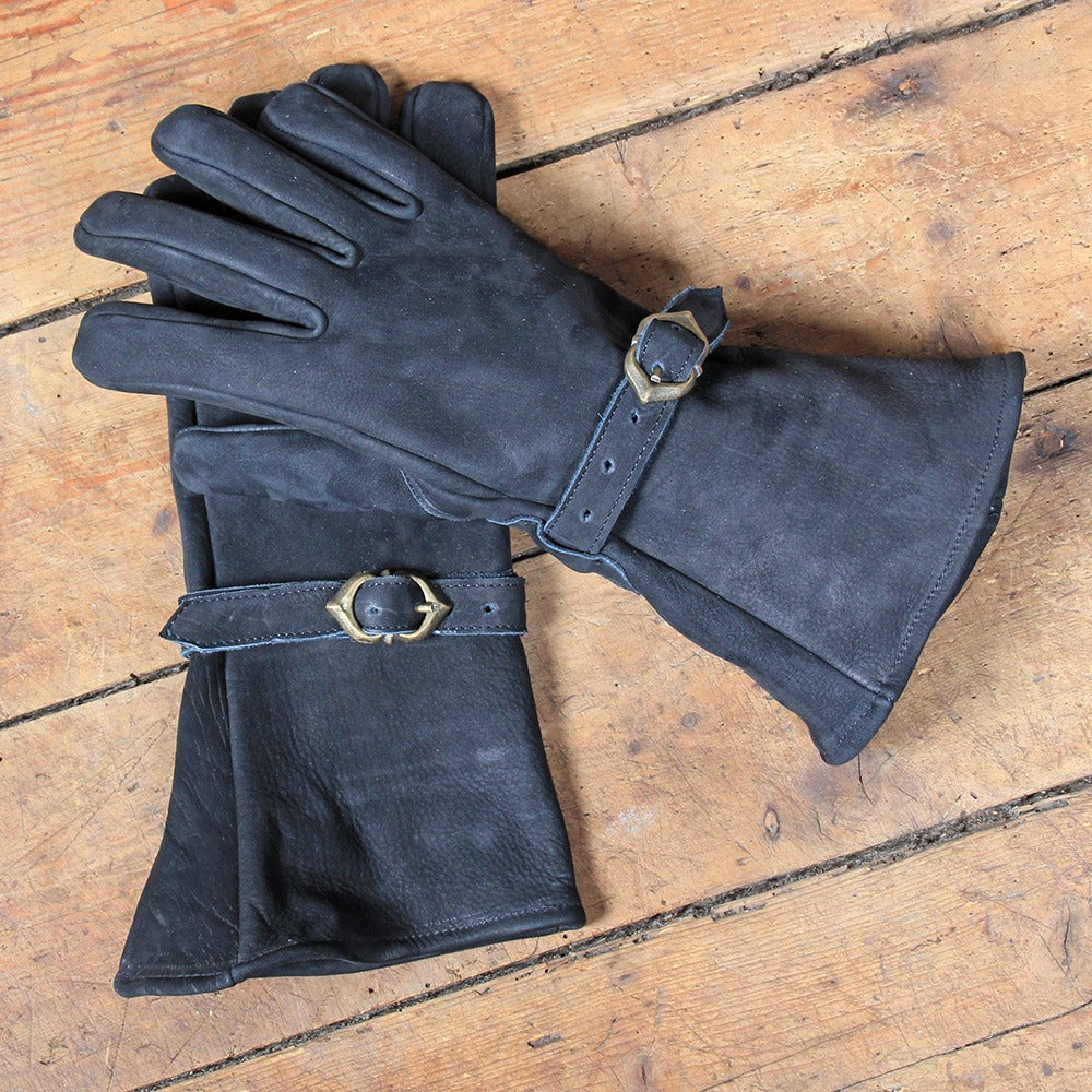 Leather Gloves Ulex Black