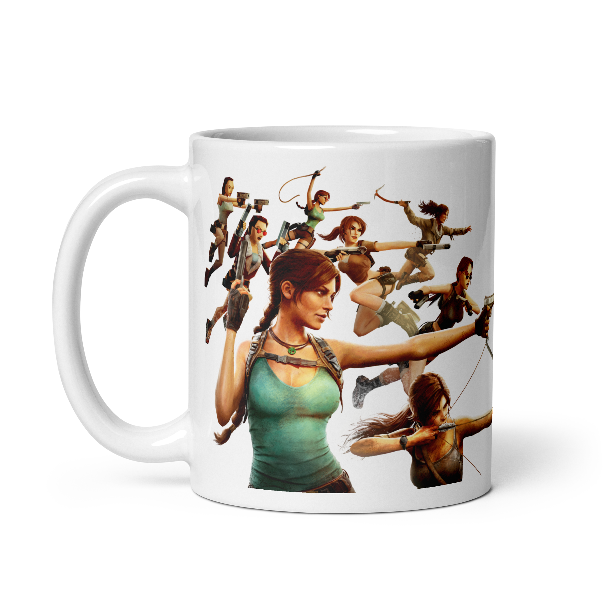 Tomb Raider 30th Anniversary Coffee Mug - White
