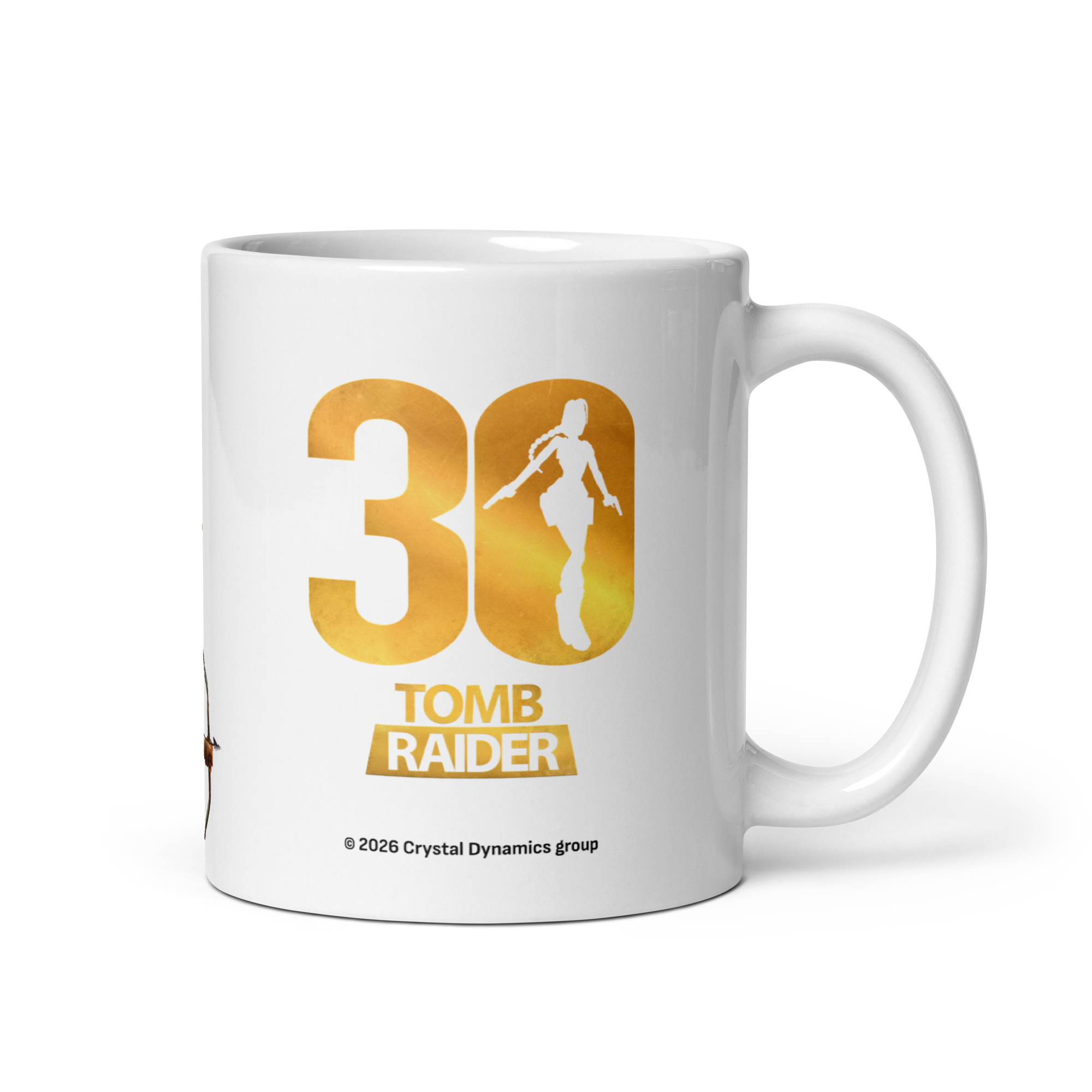 Tomb Raider 30th Anniversary Coffee Mug - White
